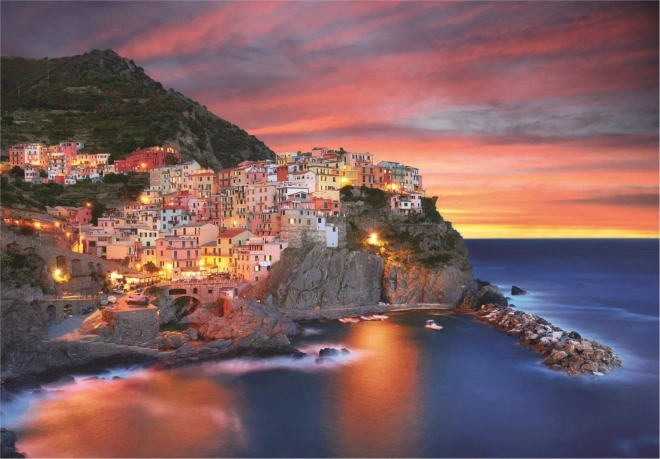 Puzzle 1000 prvků Vysoká kvalita, Manarola