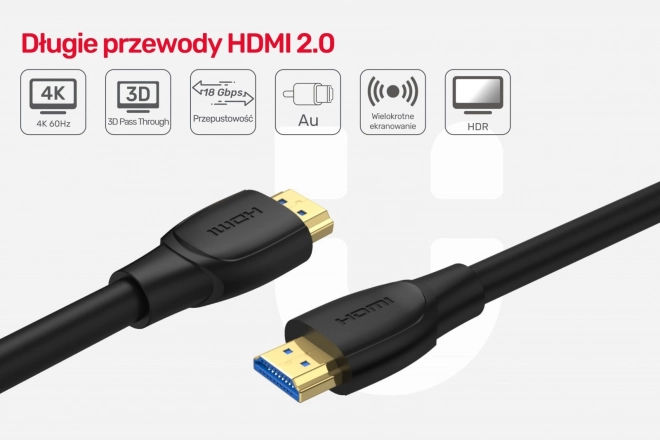 Kabel HDMI High Speed 2.0; 4K 7 m C11068BK