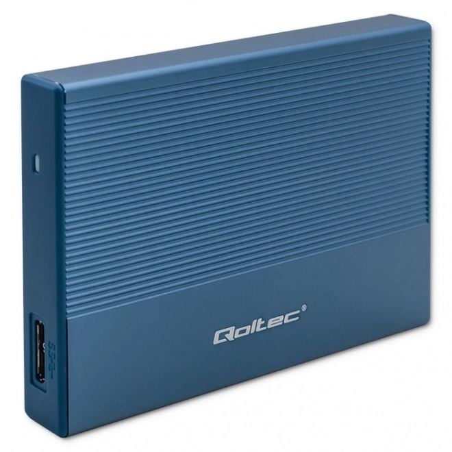 Skříň | Klec pro 2,5" SSD HDD | SATA | USB 3.0 | Super speed 5Gb/s | 2TB | Modrá barva