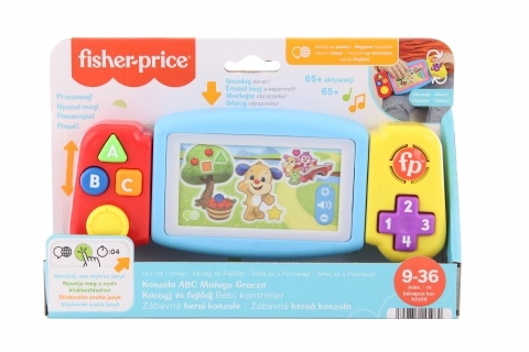 Fisher-price Zábavná herní konzole CZ/SK/EN/HU/PL HNN39 TV