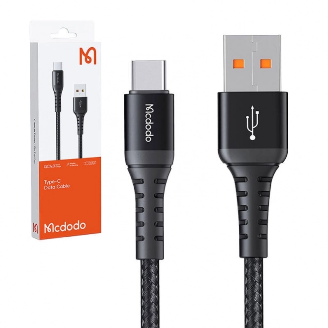 Kabel USB-C Mcdodo CA-2270, 0,2 m (černý)