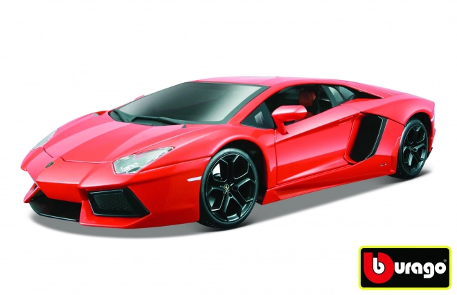 Bburago Lamborghini Aventador 1:18 oranžová 18-11033