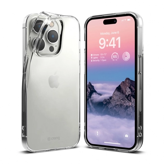 Pouzdro Crystal Slim Cover pro iPhone 14 Pro