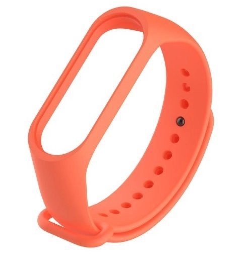 Silikonový řemínek pro Xiaomi Mi Band 5/ Xiaomi Mi Band 6 - oranžový