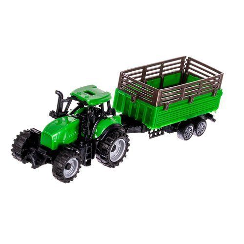 Farma s traktorem a zvířátky - 102 kusů