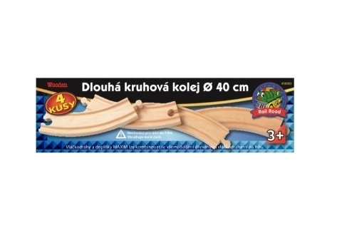 Maxim dlouhá kruhová kolej 4 ks