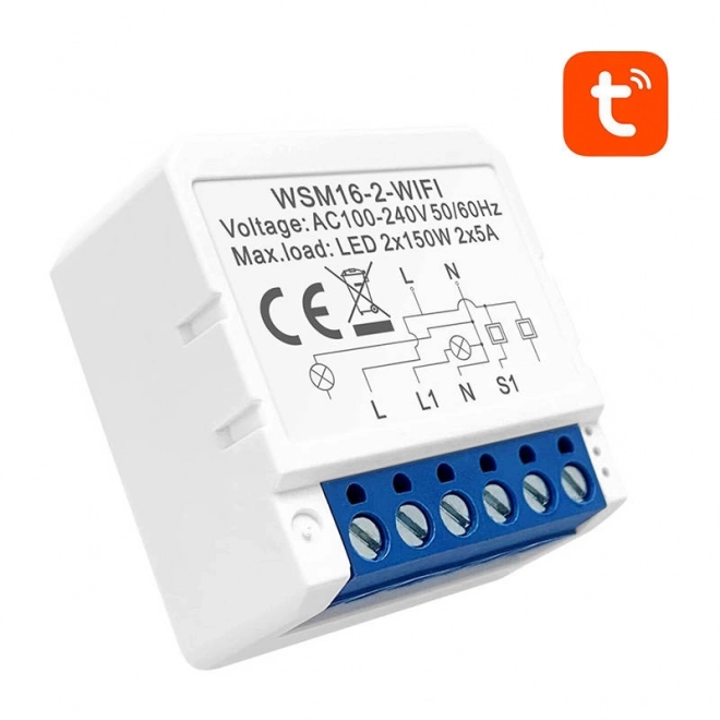 Chytrý spínací modul WiFi Avatto WSM16-W2 TUYA