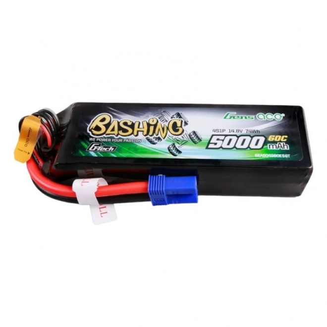 Gens ace G-Tech 5000mAh 14,8V 4S1P 60C Lipo Battery Pack s EC5 Plug-Bashing Series