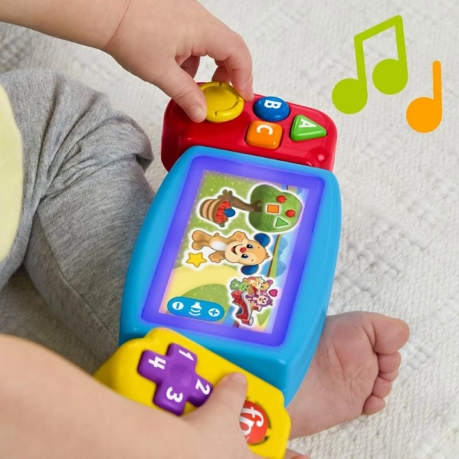 Fisher-price Zábavná herní konzole CZ/SK/EN/HU/PL HNN39 TV