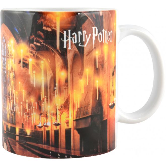 Porcelánový hrnek Harry Potter - Velká síň v Bradavicích 320 ml, LICENCOVANÝ ORIGINÁLNÍ VÝROBEK
