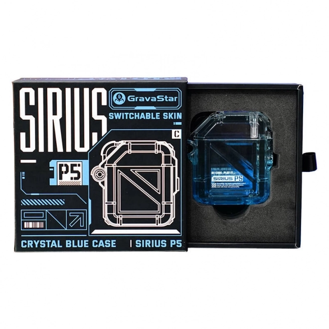 Sluchátka do uší GravaStar Sirius P5 TWS Defense Crystal V2