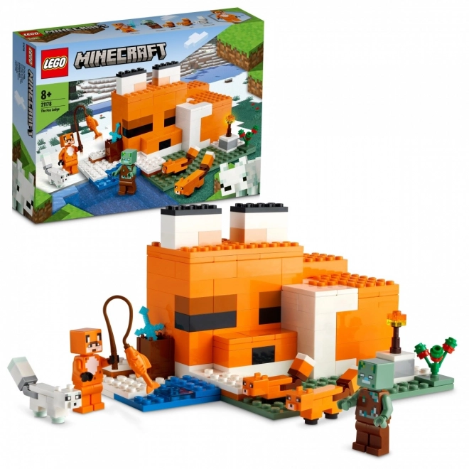 LEGO Minecraft 21178 Liščí domek