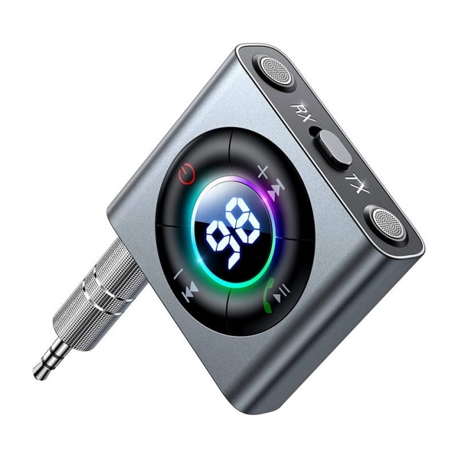 Vysílač/přijímač Bluetooth 5.3 AUX Joyroom JR-CB1 (šedý)