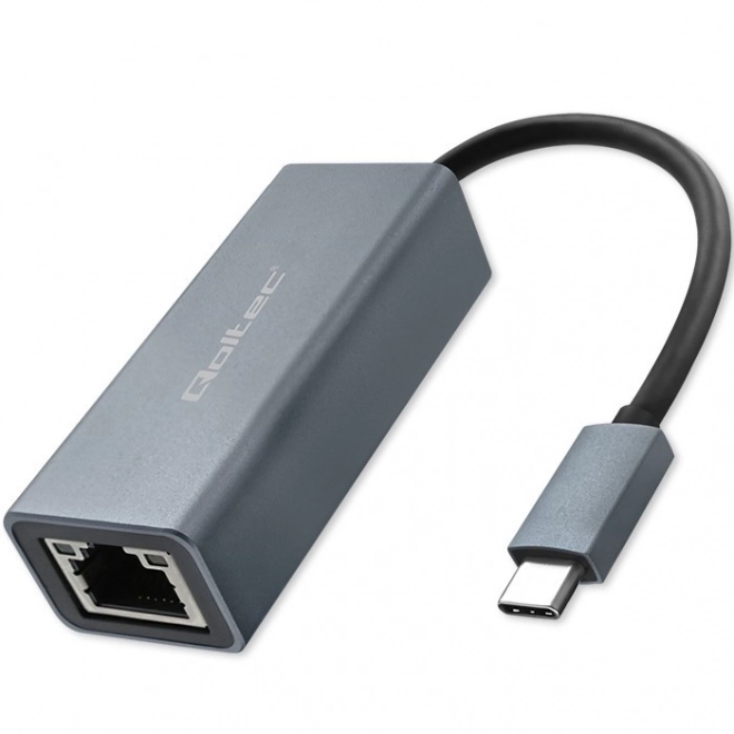 Adaptér USB-C na RJ45 Ethernet | 1000Mbps | Hliníkové pouzdro