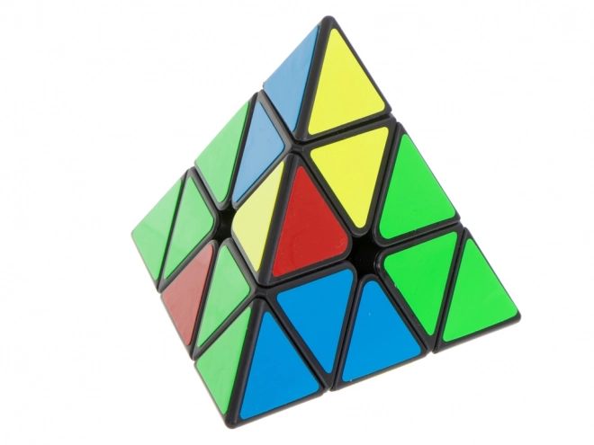 PYRAMINX puzzle hra s kostkami Black MoYu