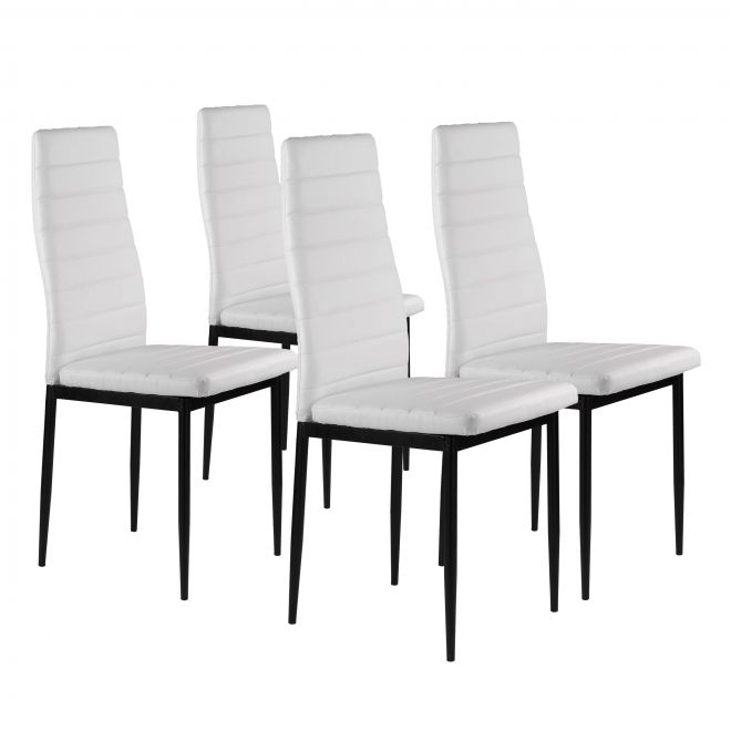 Čalouněné židle 4x židle pro jídelnu ModernHome