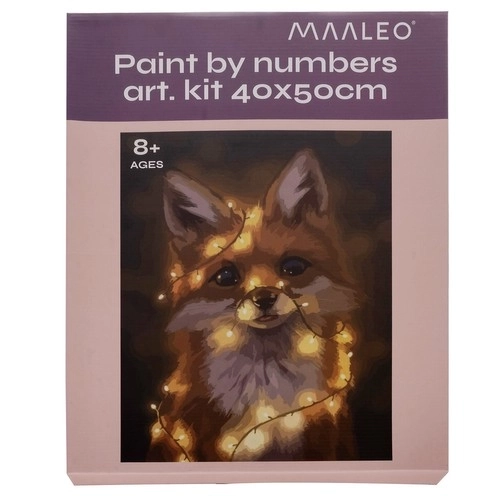 Malba podle čísel 40x50cm- Maaleo fox 22782