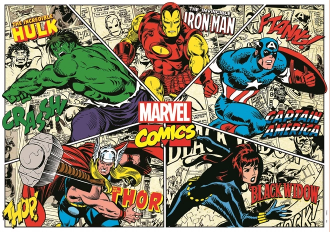 Puzzle 1000 prvků Marvel Comics