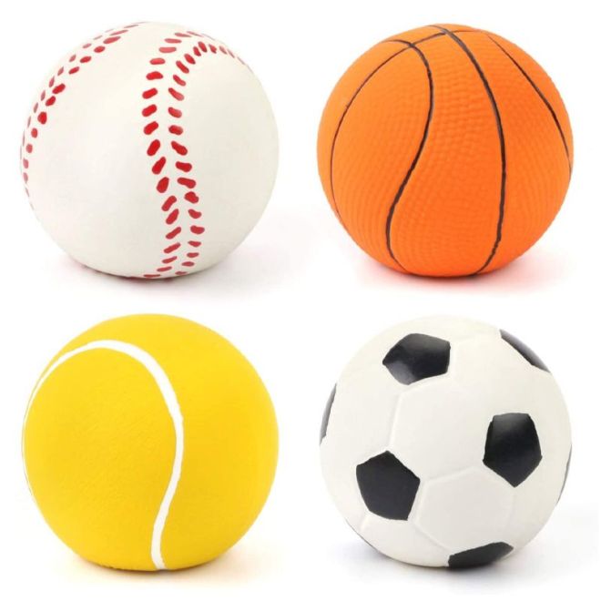 Měkký hrací míček pro psy tenisový míček