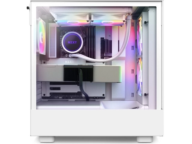 H5 Flow RGB kryt s oknem Bílá