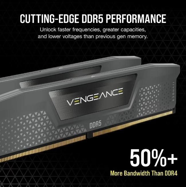 Paměť DDR5 Vengeance 32GB/6000 (2*16GB) CL30 AMD EXPO a Intel XMP