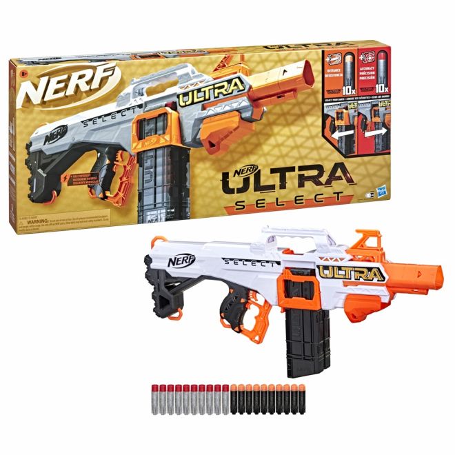 Pistole Nerf Ultra Select s náboji