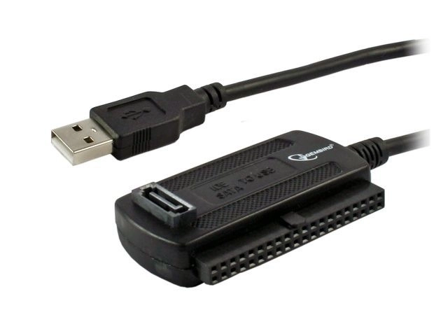 Adaptér USB2.0 na IDE/SATA/2,5'/3,5's napájením