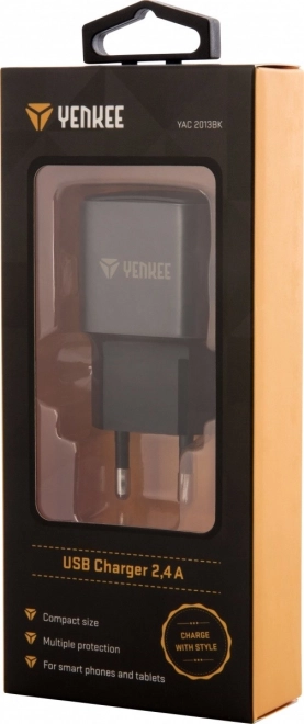 Síťová nabíječka USB A 12W 2,4A