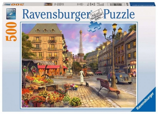 Puzzle 500 prvků Chůze v Paříži