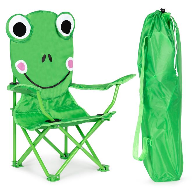 Skládací židle pro děti turistická židle s taškou FROG