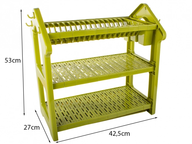 Myčka nádobí sušička kuchyňský odkapávač 3 úrovně