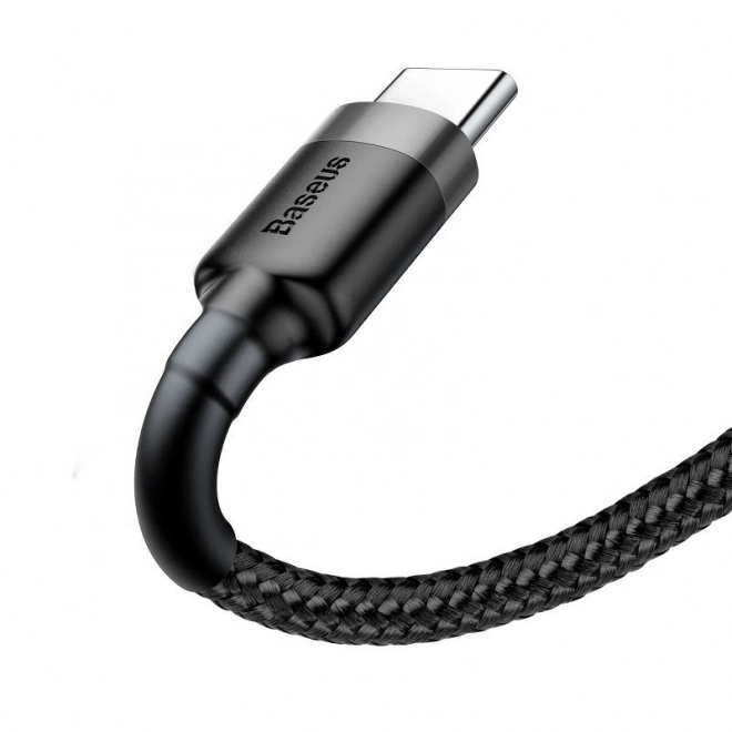 Baseus Cafule kabel USB-C 3A 1m (šedo-černý)