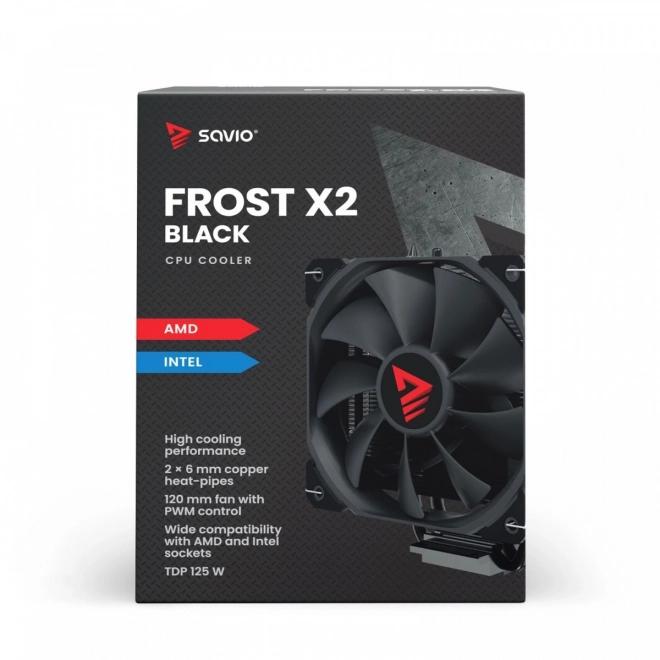 Chladič CPU Frost Black X2