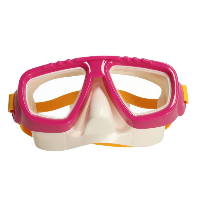 BESTWAY 22011 Plavecká maska potápěčské brýle růžové 3+