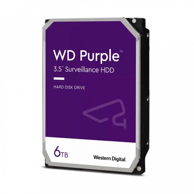 Pevný disk WD Purple 6TB 3,5 256 MB 5400 ot/min WD64PURZ