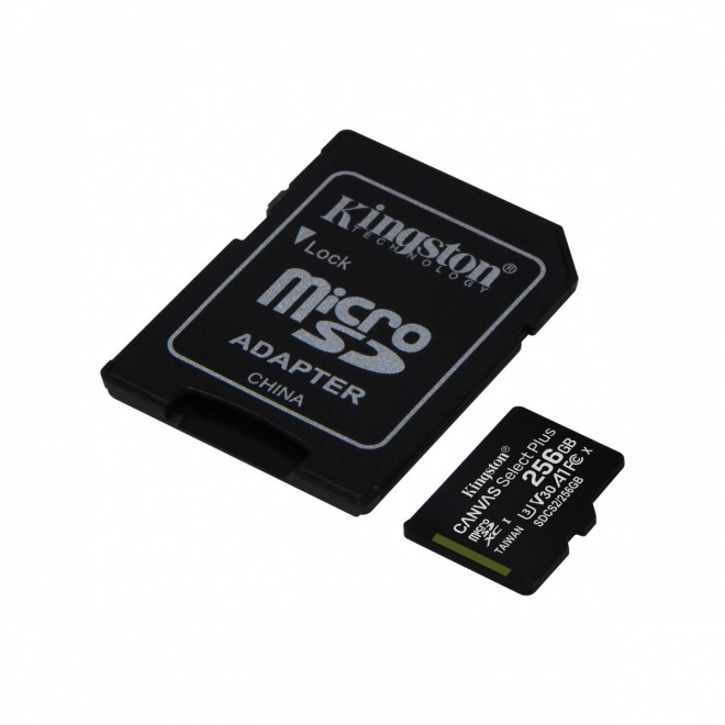 Paměťová karta MicroSD 256GB Canvas Select Plus 100/85MB/s adaptér