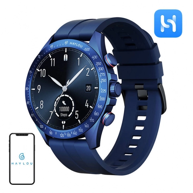 Haylou Solar Pro smartwatch modrá