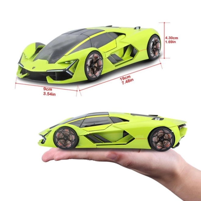 Bburago 1:24 Lamborghini Terzo Millenio Green