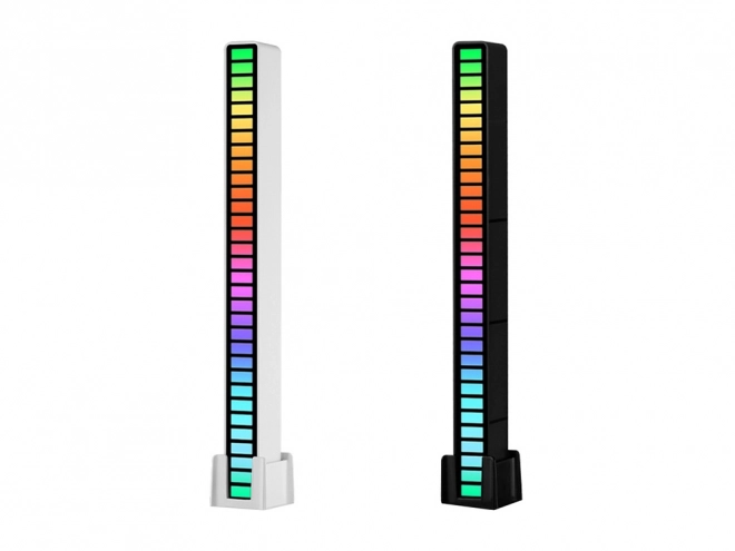 Ledy usb zvuková odezva vícebarevný neon rgb vedl