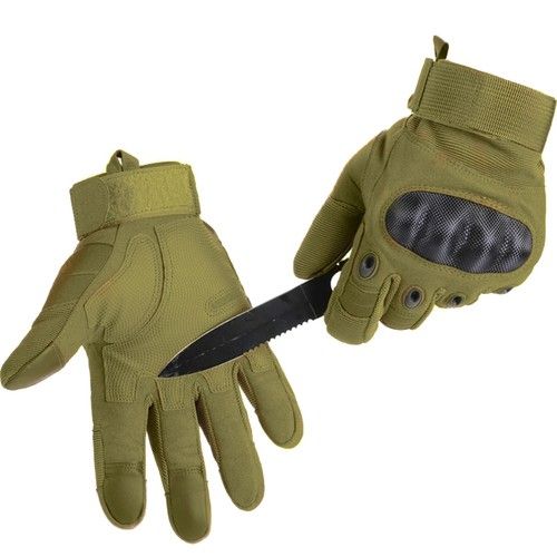 Taktické rukavice L khaki Trizand 21771