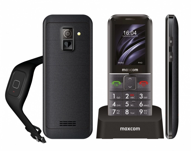 Mobilní telefon MM 735BB Comfort + SOS náramek