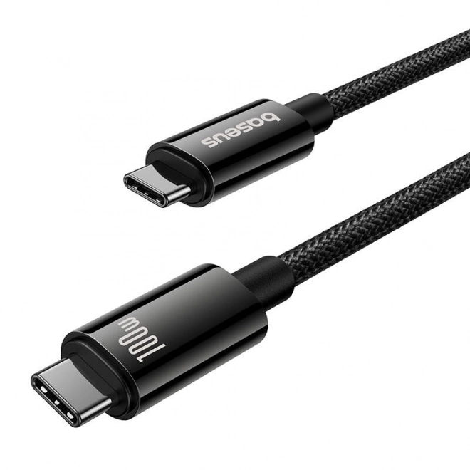 Nabíjecí kabel Baseus Tungsten Gold USB-C na USB-C 100W