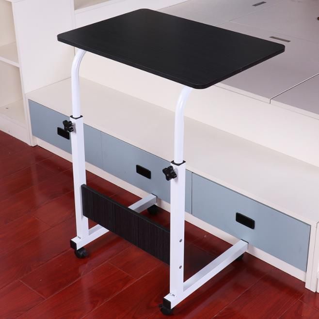 Mobilní nastavitelný stolek na notebook / Mobilní konferenční stolek - černý