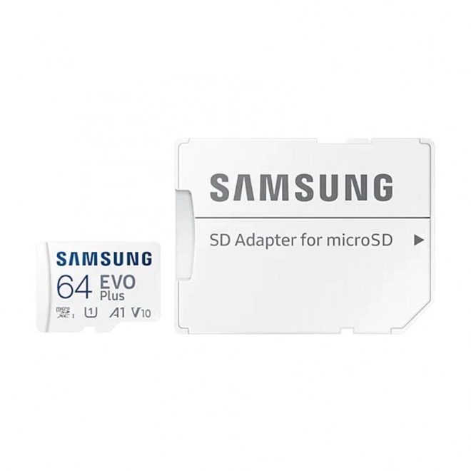 Paměťová karta SAMSUNG microSD MB-MC64SA 64GB + adaptér MB-MC64SA/EU