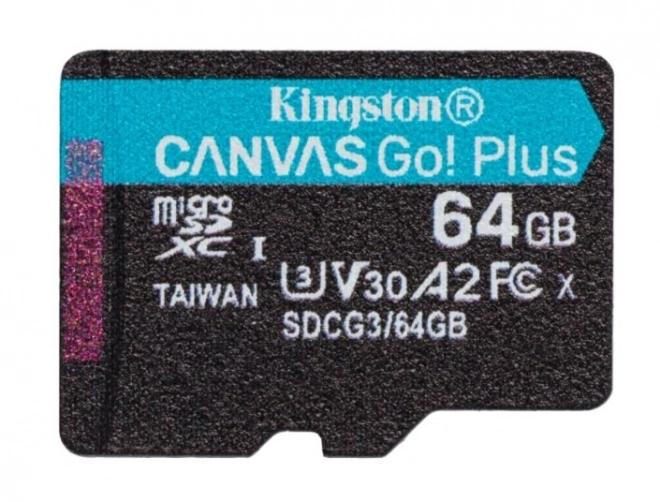 Paměťová karta microSD 64GB Canvas Go Plus 170/70MB/s