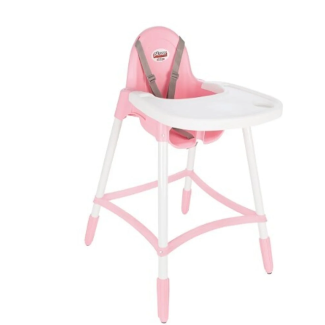 Krmící židle Růžová, Pilsan