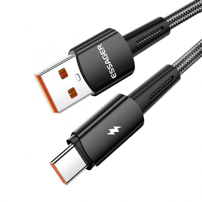 Kabel USB-A na USB-C 120W Essager 2 m (černý)