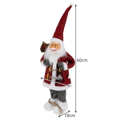 Vánoční figurka Santa Clause 60cm Ruhhy 22354