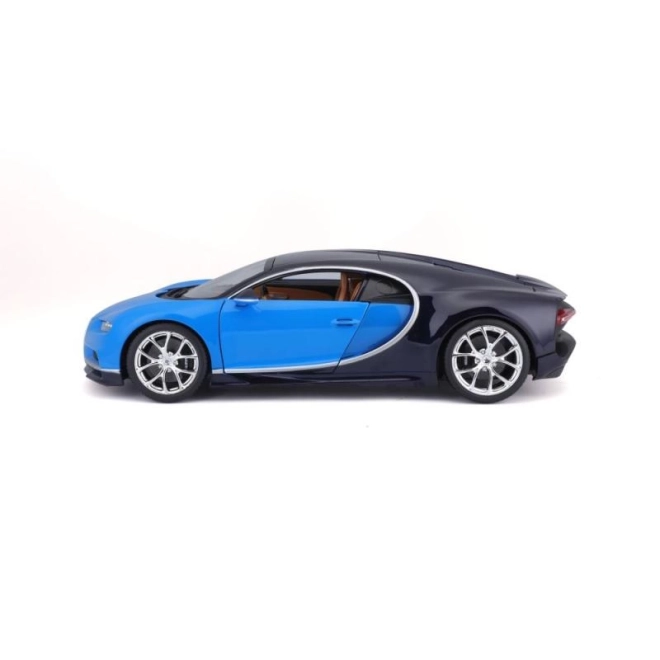 Bburago 1:18 Plus Bugatti Chiron modrá