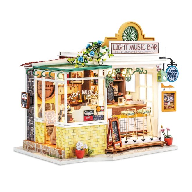 Music Bar - Miniaturní domeček pro panenky
